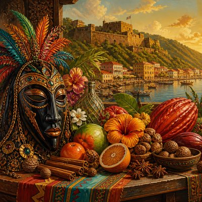Grenadian Art Style 3
