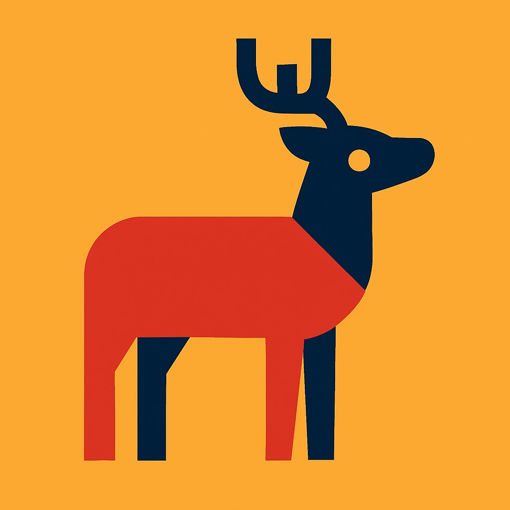 animal standing in natural pose