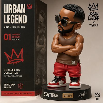 a statue of a man with a beard and sunglasses