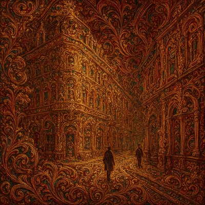 Ornamental Excess Baroque Art Style Style Transfer Example