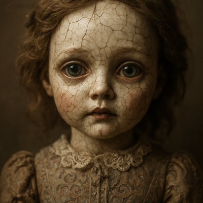 Creepy Doll Art Style preview