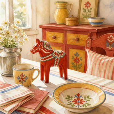 still life with everyday objects