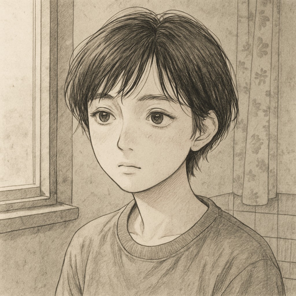 portrait of a person with expressive eyes