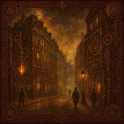 Steampunk Fantasy Art Style Transfer Example