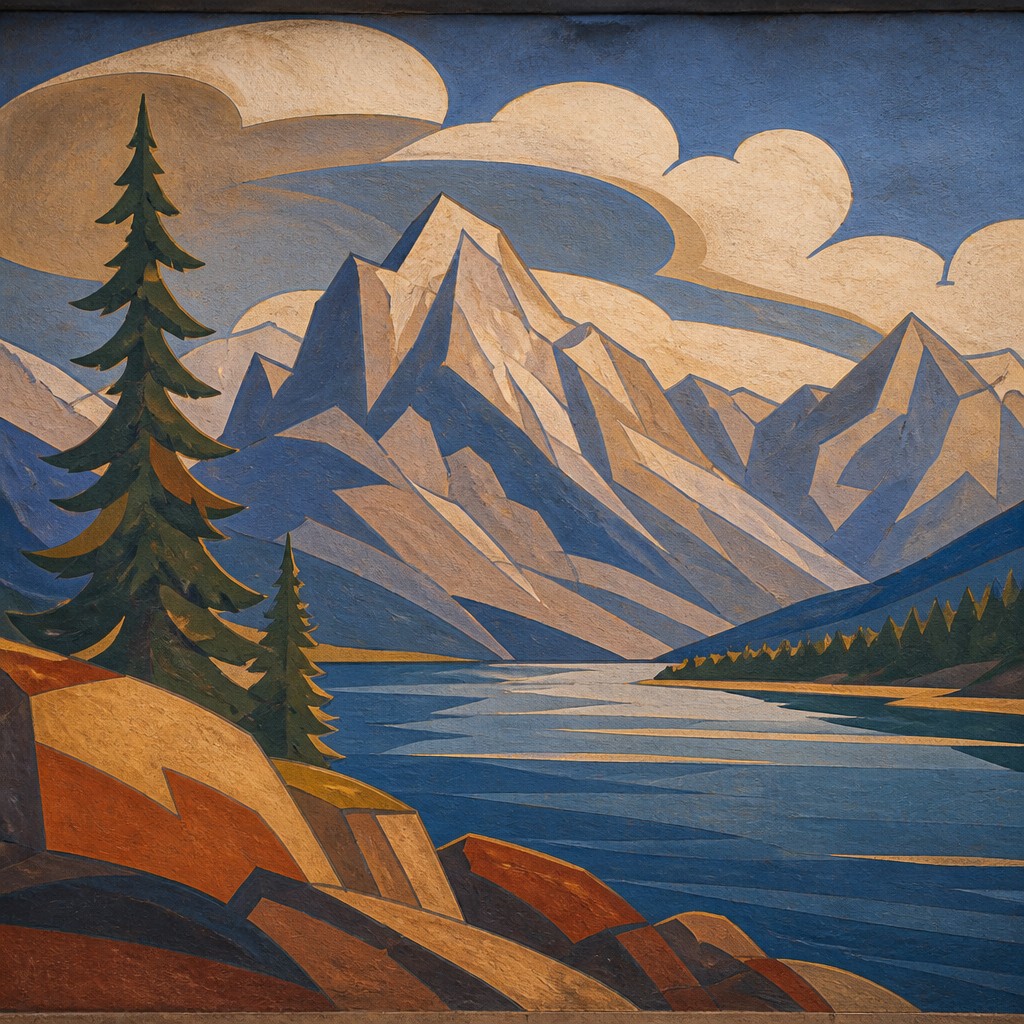 Mural Painting Art Style example artwork 2