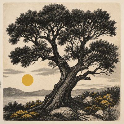 a tree in nature