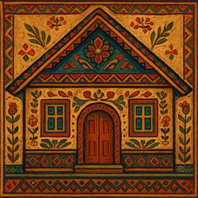 house with front view
