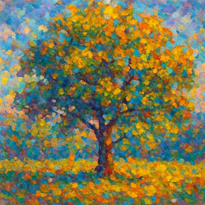 a tree in nature