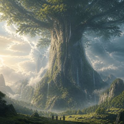 a tree in nature