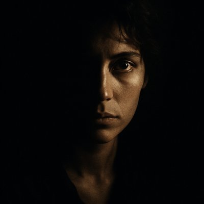 Moody Portrait Photography Style 1