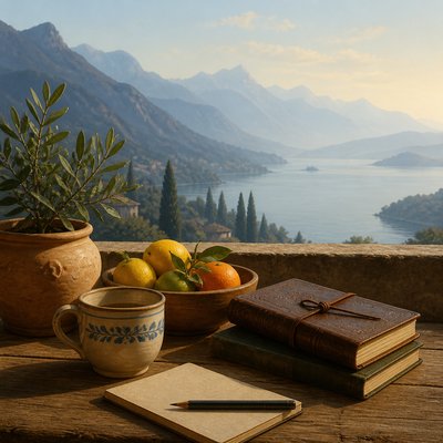 still life with everyday objects