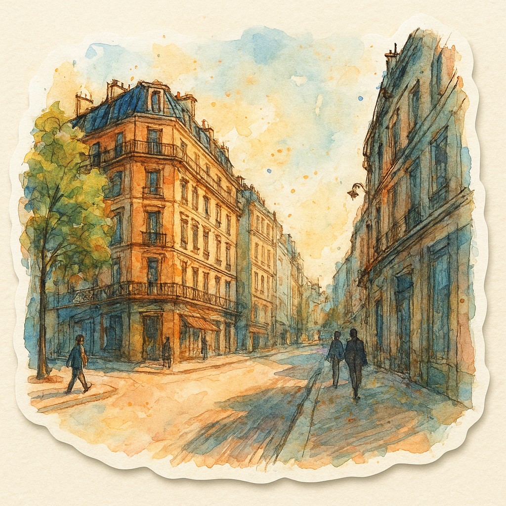 Hand-Drawn Sticker Design Style Transfer Example