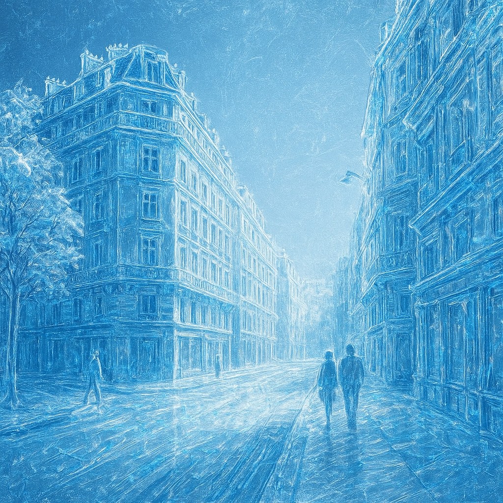 Ice Sculpture Art Style Style Transfer Example