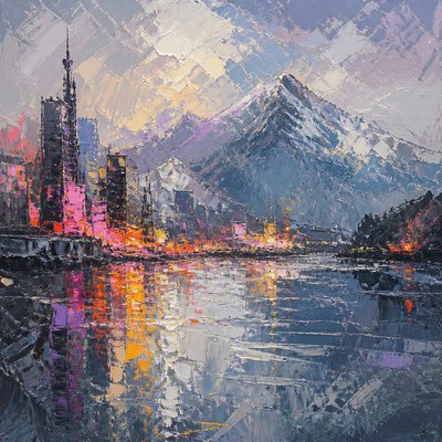 Urban Impressionism Art Style 2
