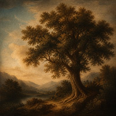 a tree in nature