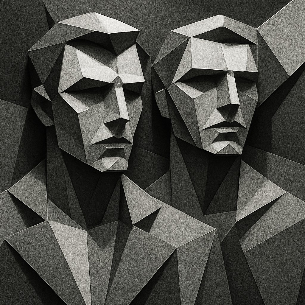 portrait of two people together