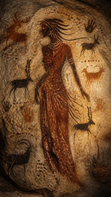 full-length portrait of an elegant figure