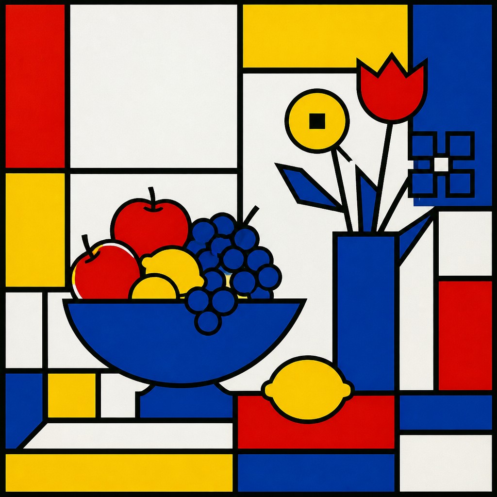 Primary Colors Art Style example artwork 3