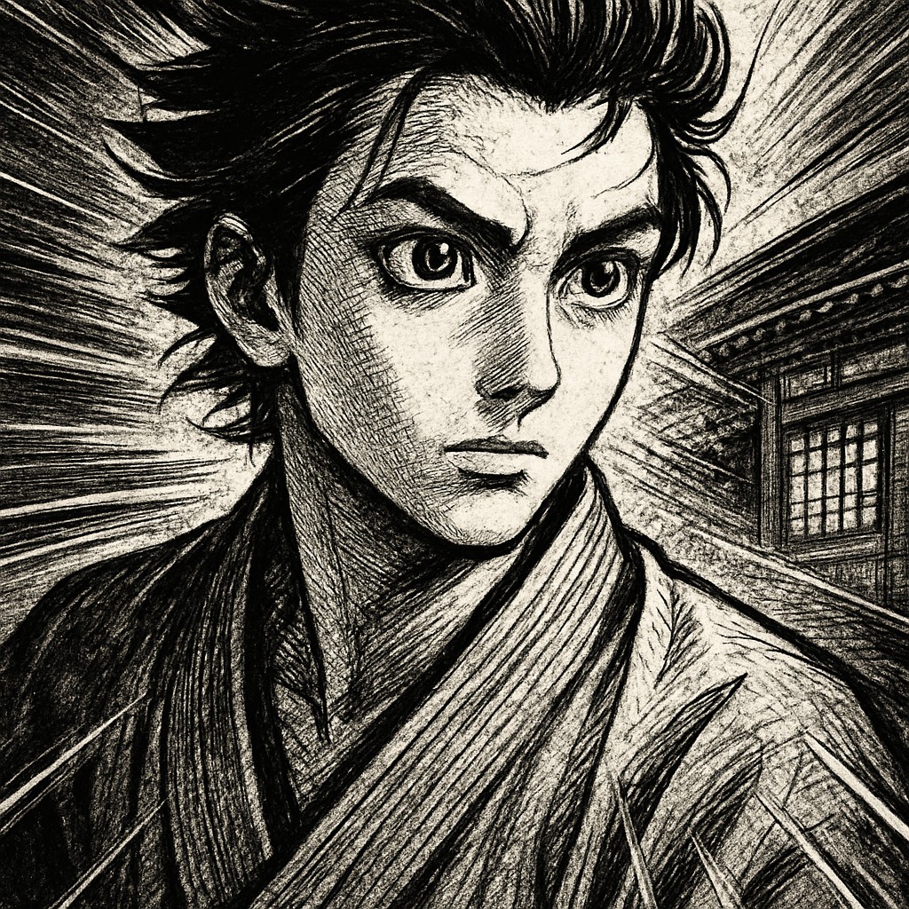 portrait of a person with expressive eyes