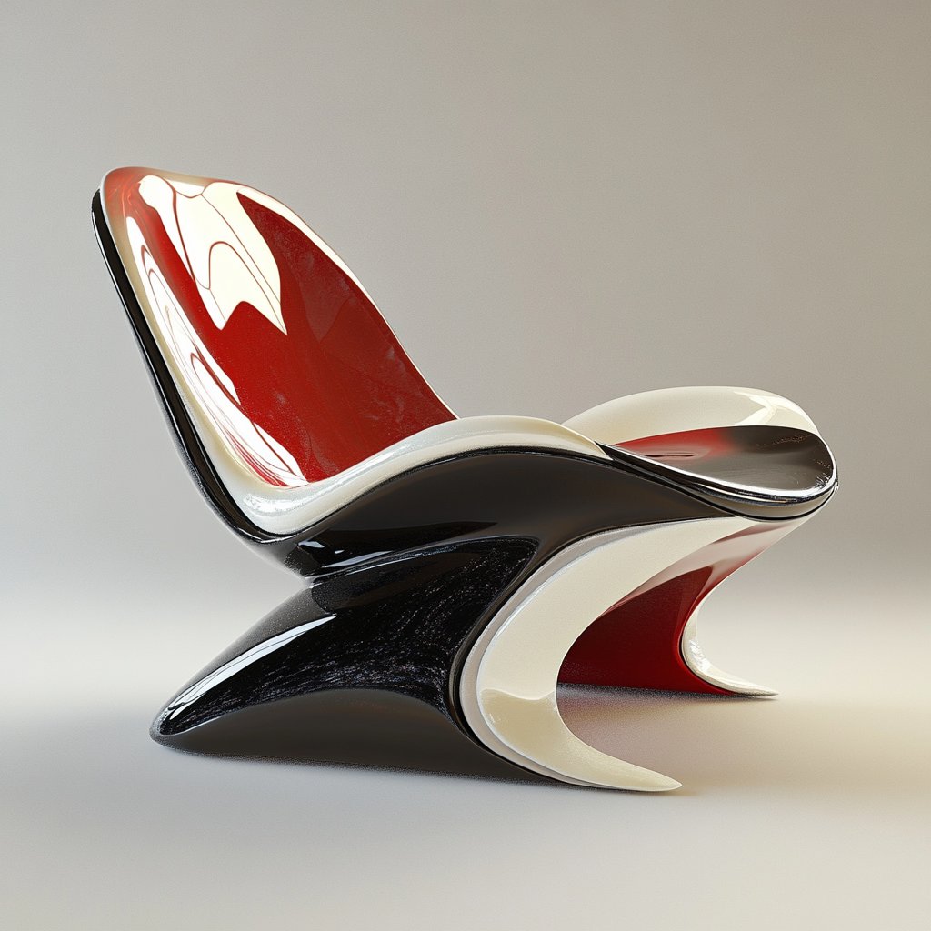 Streamlined industrial product design in the art style of Modernism --v 6.1