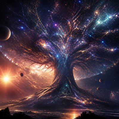 a tree in nature