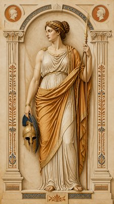 full-length portrait of an elegant figure