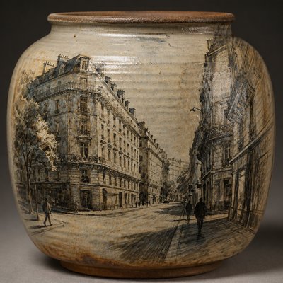 Pottery Art Style Style Transfer Example