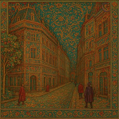 Pre-Raphaelite Art Style Style Transfer Example