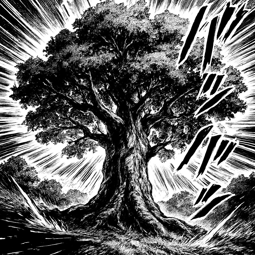 a tree in nature