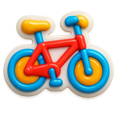 bicyle resting against a wall