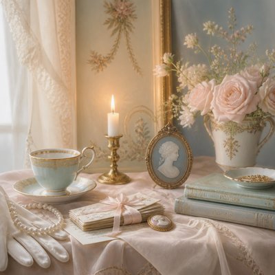 still life with everyday objects