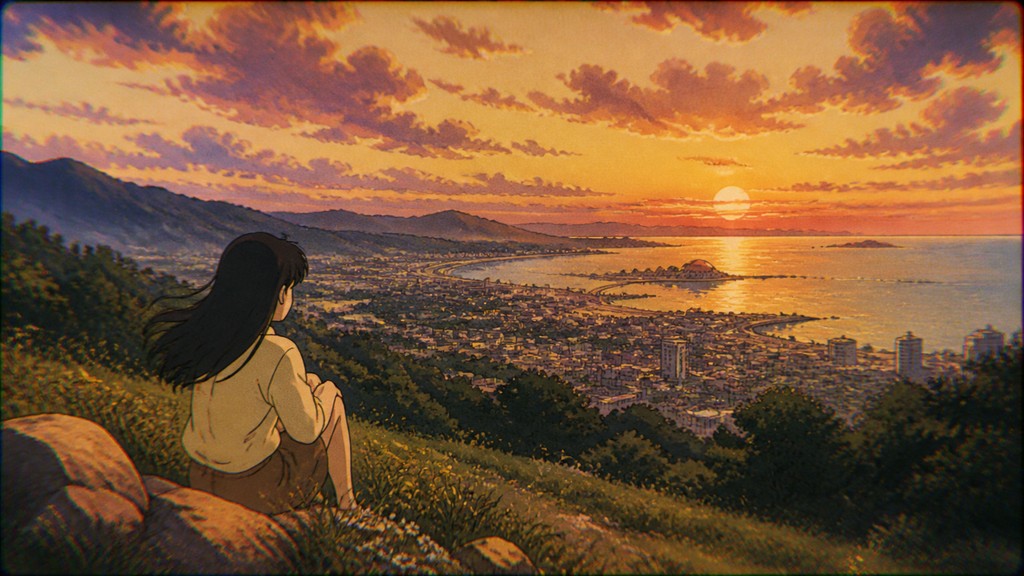 sweeping panoramic landscape with a dramatic sky