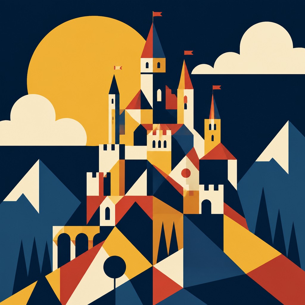majestic castle on a hilltop