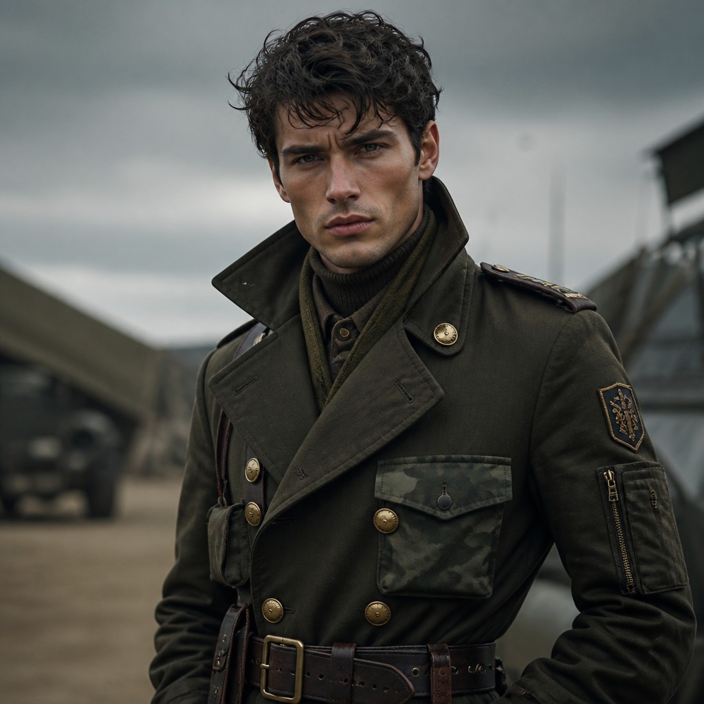 Military-Inspired Fashion example artwork 1