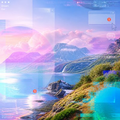 wide landscape with natural scenery