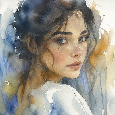 portrait of a person with expressive eyes