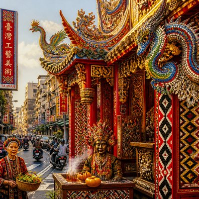 urban street with city activity