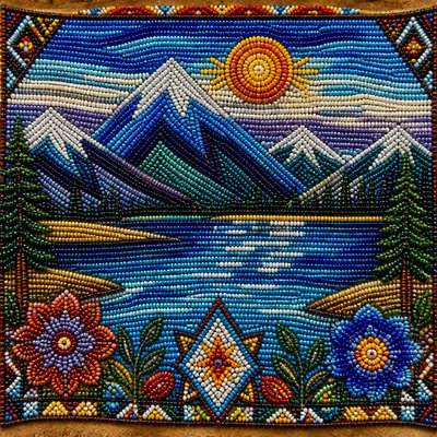 Beadwork Art Style 2