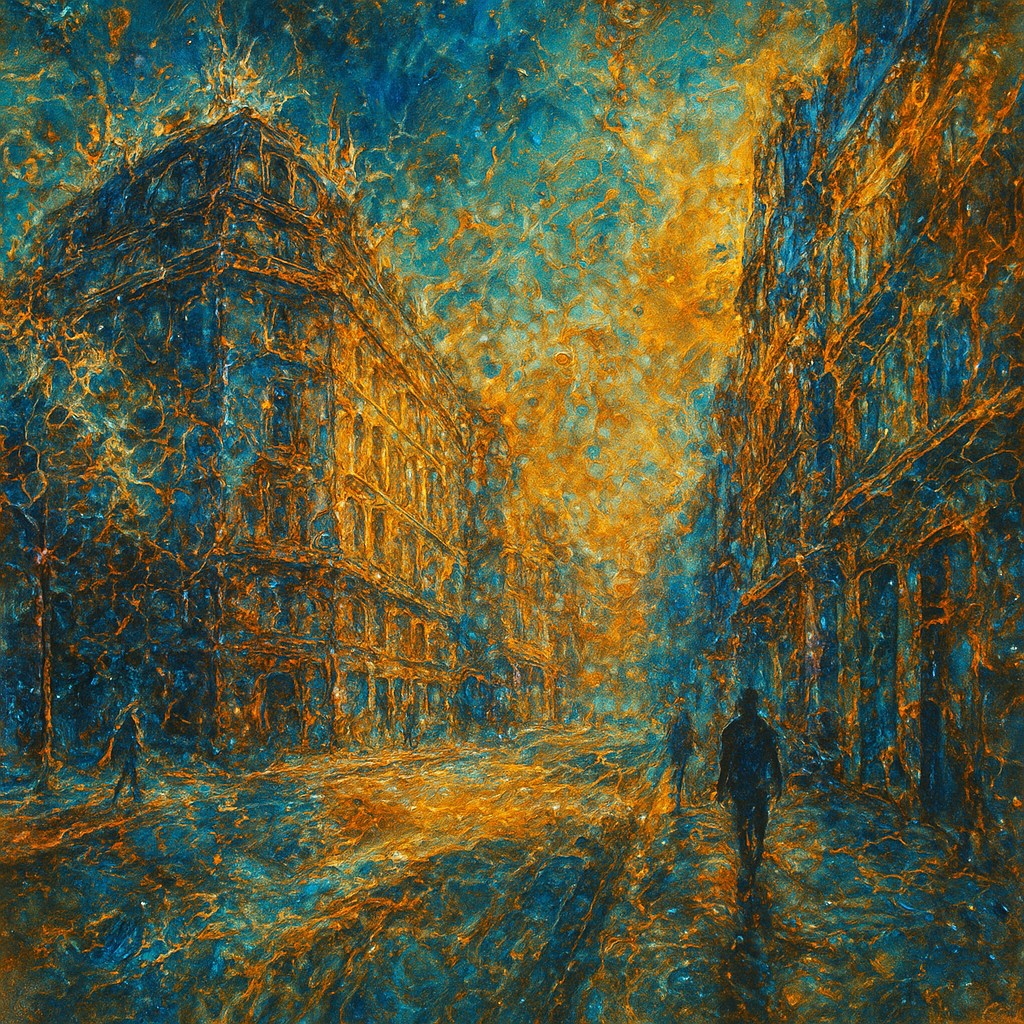 Reactive Chemical Photography Style Transfer Example