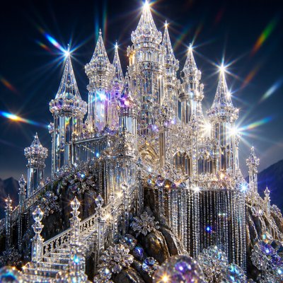 majestic castle on a hilltop