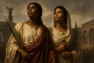 African martyrs Perpetua and Felicity