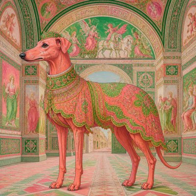 animal standing in natural pose — Ferrara Art Style