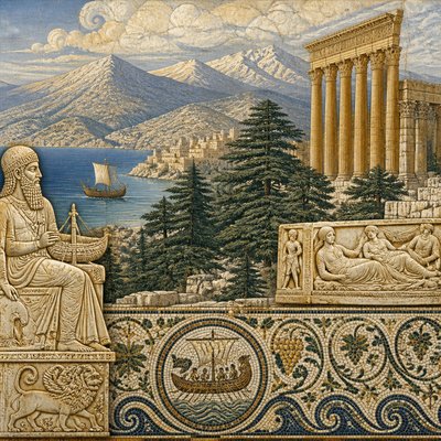 Lebanese Art Style 2