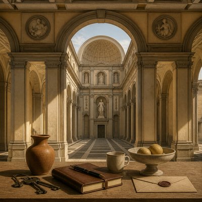 still life with everyday objects — Renaissance Architecture