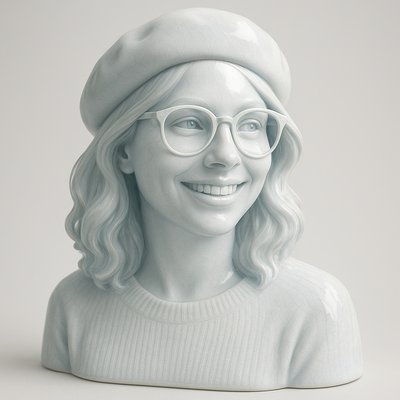 Porcelain Glaze Style Transfer Example