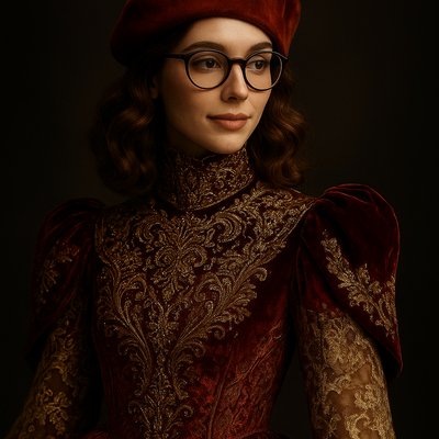 Haute Couture Fashion Design Style Transfer Example