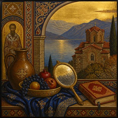 still life with everyday objects