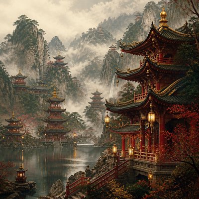 Pagoda Architecture Style 2