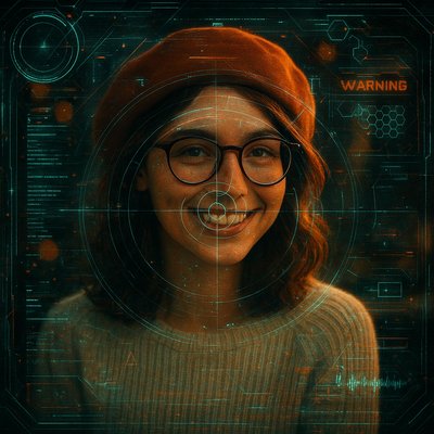 Mecha Pilot Interface View Style Transfer Example