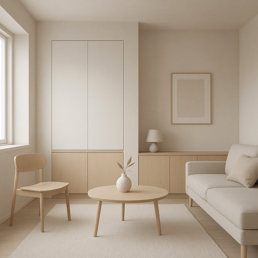 Scandinavian Furniture Art Style Transfer Example